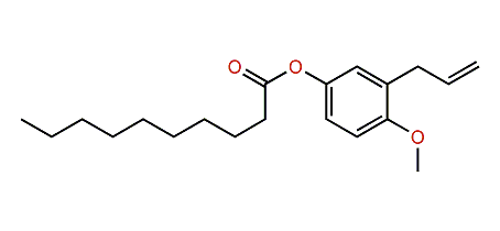 3-Allyl-4-methoxyphenyl decanoate